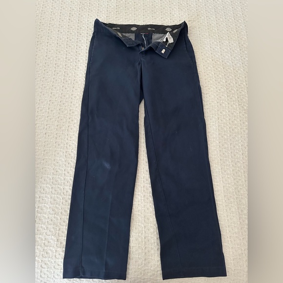 navy slim fit dickies - Picture 2 of 4